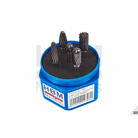 Jeu 5 Fraises Vidia pour métaux non-ferreux - 7975