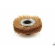 brosse acier laitonné pour mini satineuse polisseuse HBM 7931