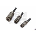 Set 3 alésoirs à expansion pour montage tubes échappement- 8081