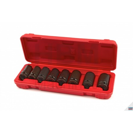 Kit de montage/démontage écrous de roue, 8 pièces - 7537