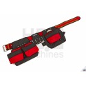 Ceinture à outils professionnelle de 3 pièces - 7380