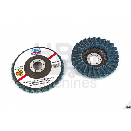 Disques de polissage/ponçage à lamelles Ø 115 mm - 7088