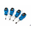 Jeu 4 tournevis Stubby - 7934