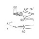 Micro Pince coupante diagonale electronic WIHA - MPCE-WH26812B