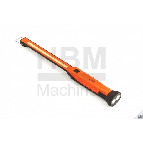 Lampe-torche rechargeable professionnelle ultra-mince LED 300 lumen - 8337