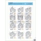 Ensemble de couteaux profilés N° 193 pour bois - 843