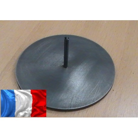 support base lourde acier pour étaux à main de bijoutier 1228