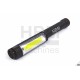Mini lampe de poche alu à LED 400 lumen, base magnétique - 7815 