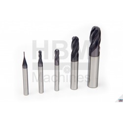 Fraise à rainurer HM  4 dents Ø 1 mm - 02265