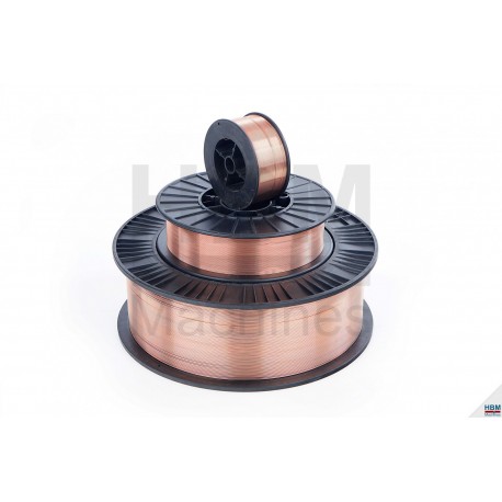 Fil de soudure sur bobine de 100 mm HBM 1 Kg 0.6 mm CO - 2 - 7066