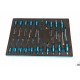 Jeu 21 Tournevis pour servante d'atelier - 8370