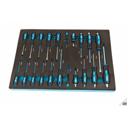 Jeu 21 Tournevis pour servante d'atelier - 8370