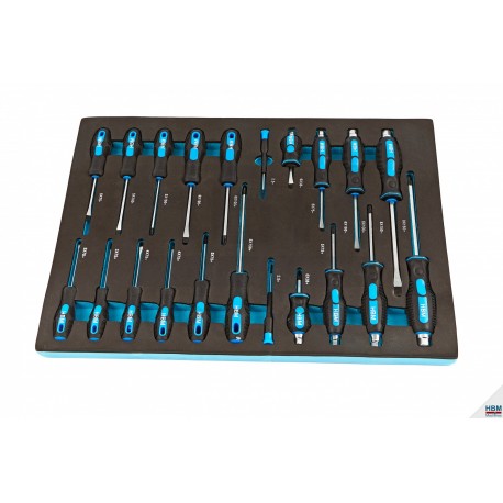 Jeu 21 Tournevis pour servante d'atelier - 8370
