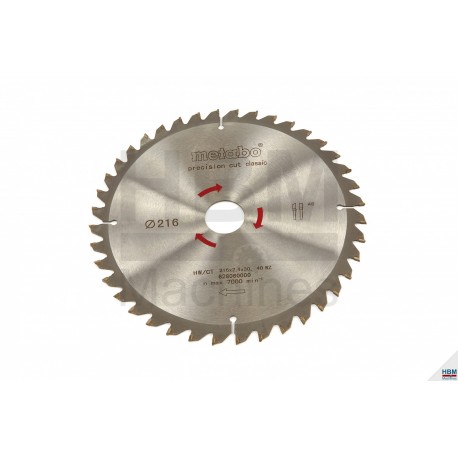 Metabo Lame de scie pour le bois 254 x 2.4 x 30 mm - 8389