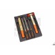Beta T231 Jeu limes et marteaux rack mousse - 024240231