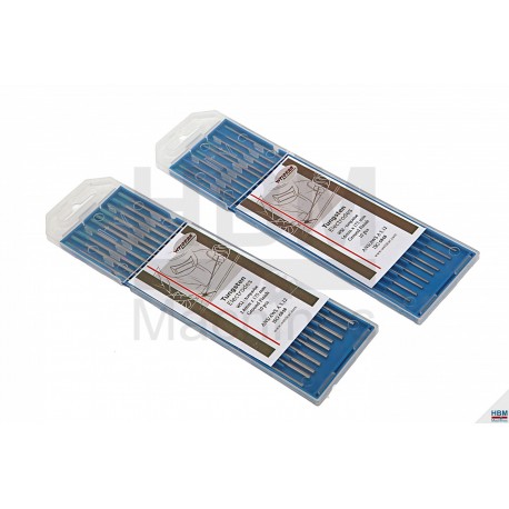 Electrodes Tungstène WS2 Turquoise 1.6 mm - 2760