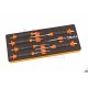 Beta M240 Jeu 7 Chasse-goupille rack mousse - 024500240
