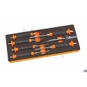 Beta M240 Jeu 7 Chasse-goupille rack mousse - 024500240