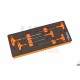 Beta M55 Jeu 5 Poignées en T TORX rack mousse - 024500055