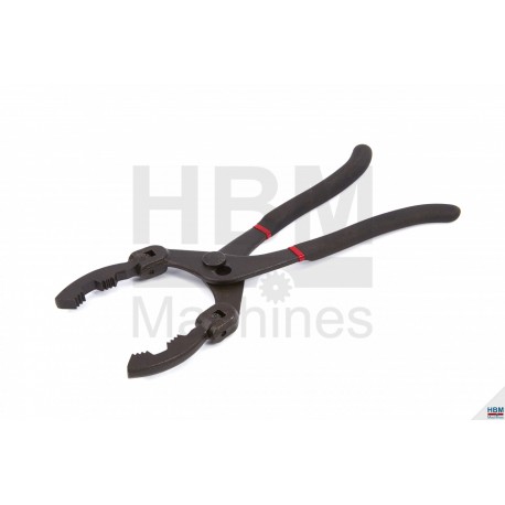 HBM 325 mm. Pince à filtre à huile avec angle réglable de 0 à 90 degrés - 7227