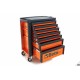 Beta Servante d'atelier 7 tiroirs Orange C33 7/O - 033000271