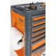 Beta Servante d'atelier 7 tiroirs Orange C33 7/O - 033000271