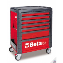 Beta Servante d'atelier 7 tiroirs Rouge C33 7/R - 033000273