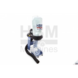 Système d'extraction de poussière HBM 550 Watt avec tuyau et adaptateurs - 8675