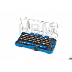 HBM Jeu de tournevis de précision 17 pièces - 8448