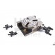 Table rotative Ø 75 mm + brides - 7175