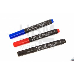 Pica 520 Marqueurs Permanents 1-4 mm Pointe Ronde
