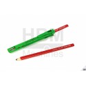 Pica 505/01 Crayon de menuisier de poche 24 cm, 2 pièces - PI50501