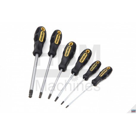 Jeu 6 tournevis Allen PROXXON FLEX DOT - 22642