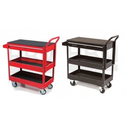 Pack 2x chariot à outils type 301 - rouge et noir