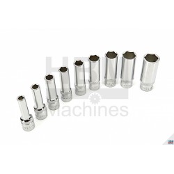 AOK Douilles Super Grip longues 1/2"