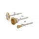 Ensemble de brosses en laiton pour outil rotatif, 3 pcs - TS763601
