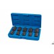 Jeu 10 douilles impact métriques hexa 1/2" - 970814