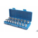 HBM Jeu 16 Douilles multilock métriques - 3101