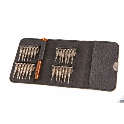 HBM Ensemble de tournevis de précision 25 pièces dans un étui - 7978
