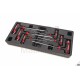 HBM Jeu 7 poignées en T hexa rack pour servante HBM - 3183