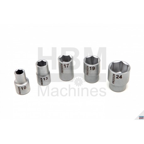 Proxxon Clés à douille 1/4", Ø 4 à 14 mm