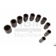 HBM Jeu 10 Douilles impact 1/2" grands diamètres - 8738