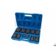 HBM Jeu 10 Douilles impact 3/4" grands diamètres - 8739