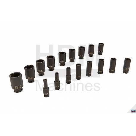 AOK Douille longue force 1/2" T8 à T36 mm