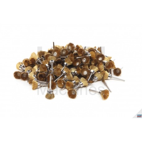 Brossette laiton forme cloche - 03362