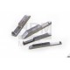 HBM Jeu 2 outils à fileter 55 et 60°, 8, 10 ou 12 mm