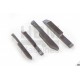 HBM Jeu 2 outils à fileter 55 et 60°, 8, 10 ou 12 mm