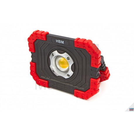 HBM Lampe de travail à LED sur piles 10 Watt 680 lumens - 8885