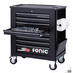 Sonic S10 Servante d'atelier Xtra-robuste 8 Tiroirs 460 outils - 746009