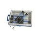 Coffret 6 tournevis de précision 3 plats 3 croix VETO 10621